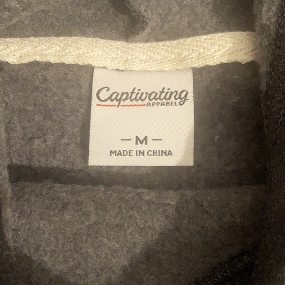 Spartans gray hooded sweatshirt - Picture 2 of 2